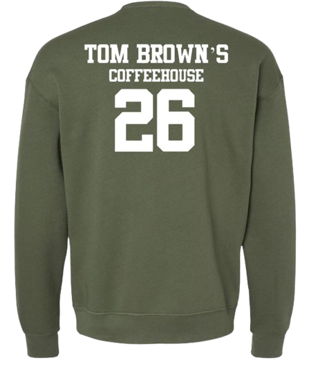 Tom Brown's Rugby Sweatshirt (Military Green)