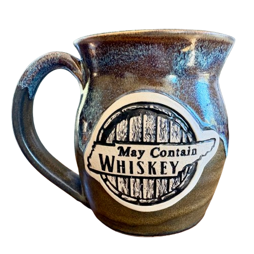 Pawley Studios Mug (20 oz.) - "May Contain Whiskey"